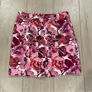 LOFT Floral Skirt